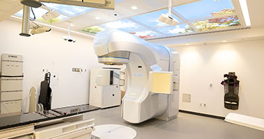 Jack & Sheryl Morris Cancer Center room