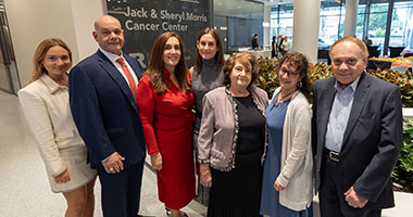 Jack & Sheryl Morris Cancer Center ribbon cutting