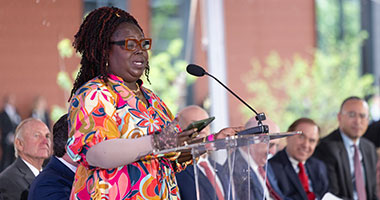 Jack & Sheryl Morris Cancer Center ribbon cutting
