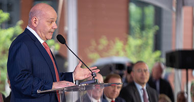 Jack & Sheryl Morris Cancer Center ribbon cutting