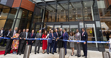 Jack & Sheryl Morris Cancer Center ribbon cutting