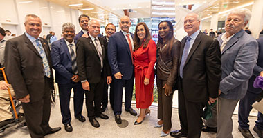 Jack & Sheryl Morris Cancer Center ribbon cutting