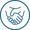 shaking hands icon