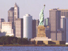 Statue of Liberty and New York City skyline