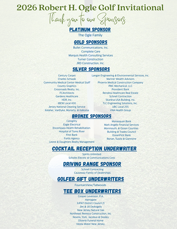 2026 Robert H. Ogle Golf Invitational