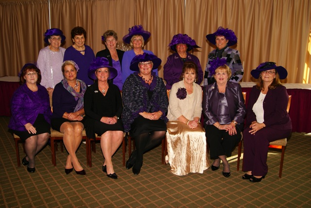 2011 Purple Hat Society High Tea