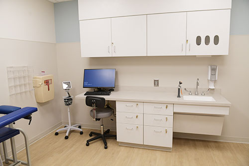 Lab patient room 