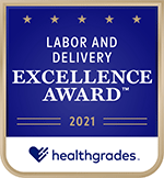 Healthgrades Excellence Award 2021 Labor and Delivery