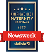Newsweek America's Best Maternity Hospitals 2023 Logo