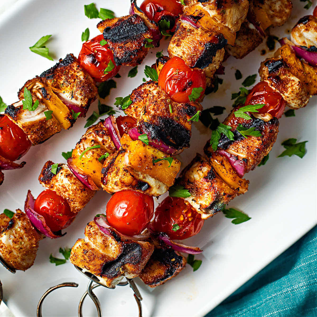 Healthy BBQ Kabobs (hybrid)