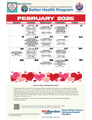 RWJUH Hamilton Calendar