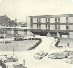 Artist's rendering of the proposed hospital.