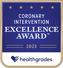 Healthgrades Coronary Intervention Excellence Award 2023