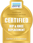 DNV Certified Hip and Knee Replacement designation