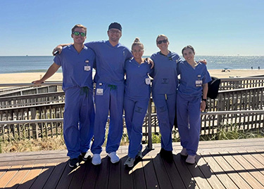 MMC Orthopedic Surgery Residency - group of five