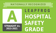 MMC Leapfrog Hospital Safety Grade 2015-2022
