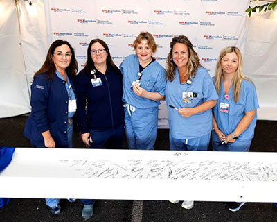Monmouth Medical Center Beam Signing