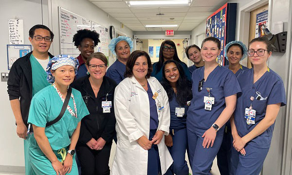 group photo of nurses