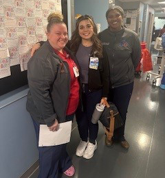 CVICU: Erin Carr, MSN, RN, CCRN, NE-BC, Gabriela Domingues BSN, RN, CCRN, & Alicia Bligen BSN, RN, CCRN