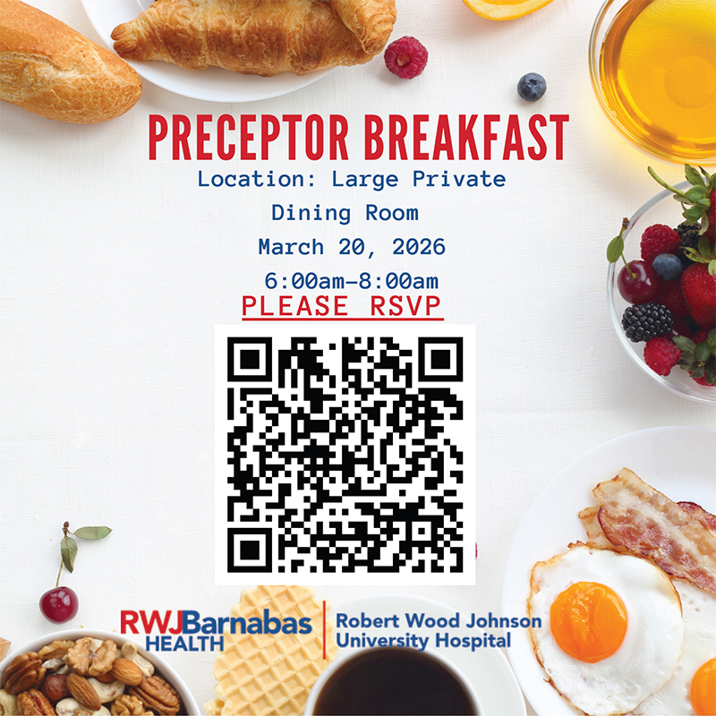 Preceptor Breakfast March 2026