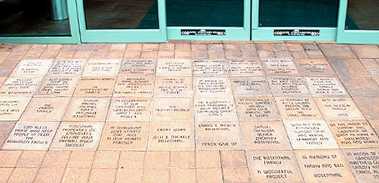 Pave the Way, paving stones