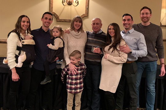 Carlo Spinella and family