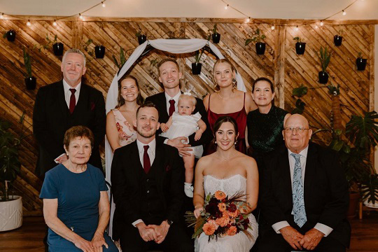 Mike and family