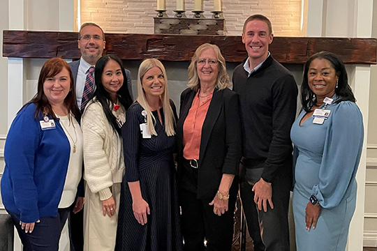 Ellen and Chris and LD Team