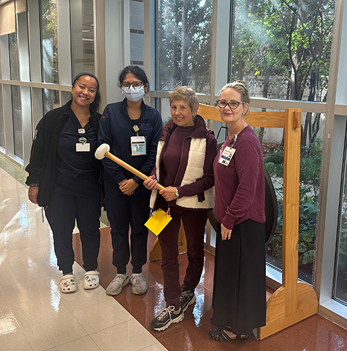 Renee and care team