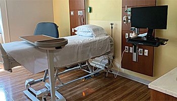 hospital bed