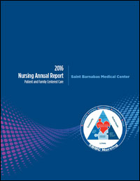 2016 Nursing Annual Report Saint Barnabas Medical Center