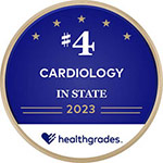 Healthgrades - RWJUH Somerset #4 in Cardiology 2023