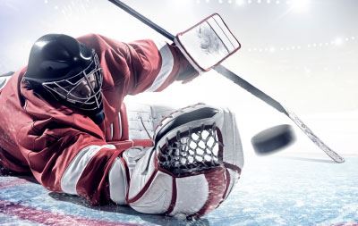 ice hockey player photo for sports cardiology