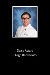 Daisy Award Winner Diego Benvenuto