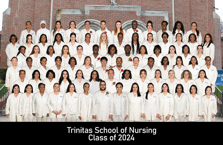 January 2024 Graduates Trinitas School of Nursing