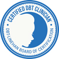 Certified DBT Clinician seal