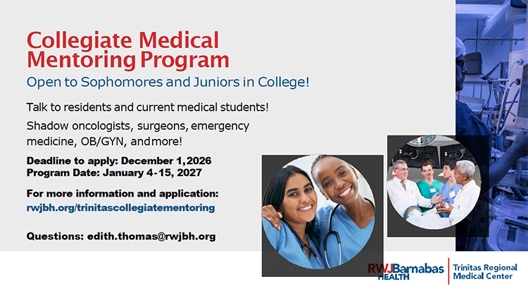 Collegiate Medical Mentoring Program